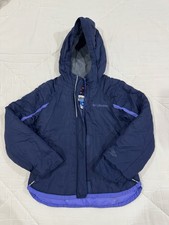 Columbia Kids Full Zip Hooded Jacket Blue/Purple Size XXS 4/5 
