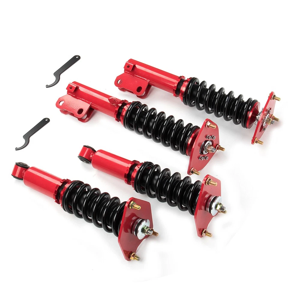 Fits 2006-2012 Mitsubishi Eclips Coilover Shock Suspension Spring Kit Adj Height Foto 2 de 4