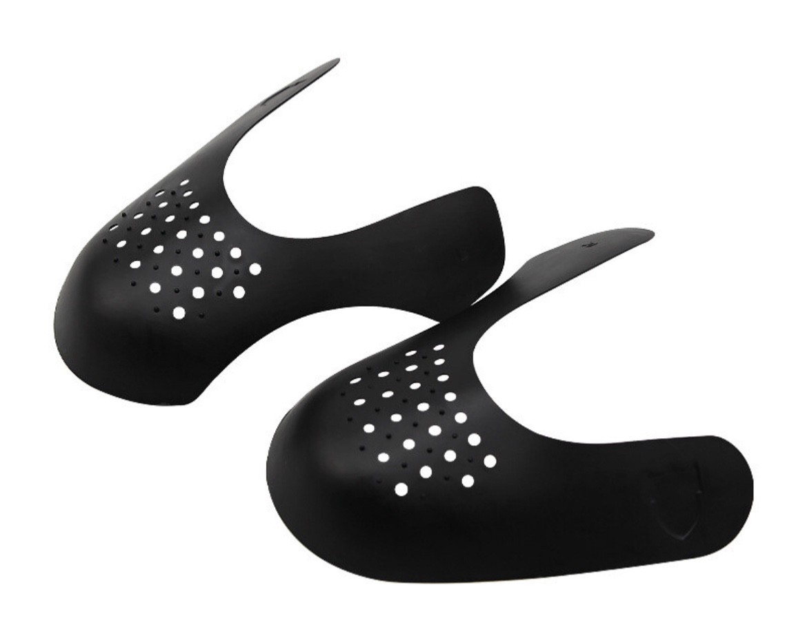 black shoe crease protectors