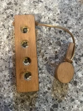 Vntg Muzzle Loader Loading Block