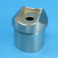 Edelstahl Rohr Ø 33,7 Mm Pfosten Adapter GeläNder Verbinder Fitting V2A ÜBergang
