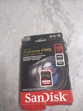 SanDisk Extreme PRO 128GB UHS-I U3 SDXC 200MB/s 4K Memory Card SDSDXXD-128G