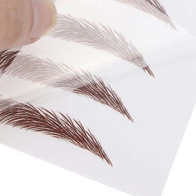Professional Waterproof Eyebrow Tattoo Sticker Eyebrow Transfer Sticker For DON