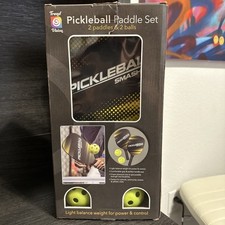 TREND VISION Pickleball Paddle Set Lightweight 2 Balls 2 Paddles Comfortable NEW