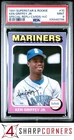 1991 SUPERSTAR & ROOKIE SPECIAL REPLI-CARDS H/C #10 KEN GRIFFEY JR. HOF PSA 9