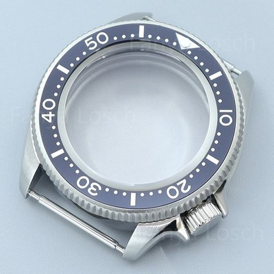 38mm ändern Seiko Turtle Mod Stahl Uhrengehäuse Saphir für Seiko NH35 34 36 NH38