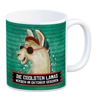 Kaffeebecher Mit Spruch: Die Coolsten Lamas Werden ... Becher Tasse