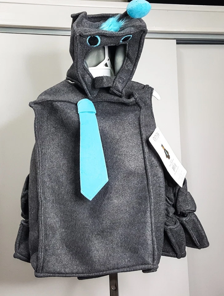 Disfraz de Halloween Roscoe el Robot 6 piezas XS Talla 4 cálido acolchado polar NUEVO Foto 2 de 4