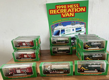 Hess 1998 Recreation Van Collectible Toy Trucks Lot Original Green White Red
