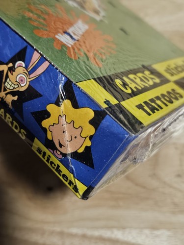Nicktoons Sticker Tattoos Activity Cards Factory Sealed Box 1993 Topps Sealed - Bild 7 von 11