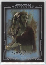 2015 Topps Star Wars Masterwork Blue Metallic /299 Aayla Secura #28 1cc7