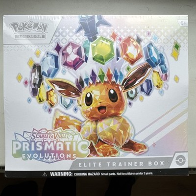 POKEMON - S&V PRISMATIC EVOLUTIONS ETB ELITE TRAINER BOX - BRANDNEU & SEALED