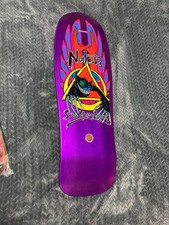 Santa Monica Airlines Natas Evil Cat Old School Skateboard Deck Collector's Item
