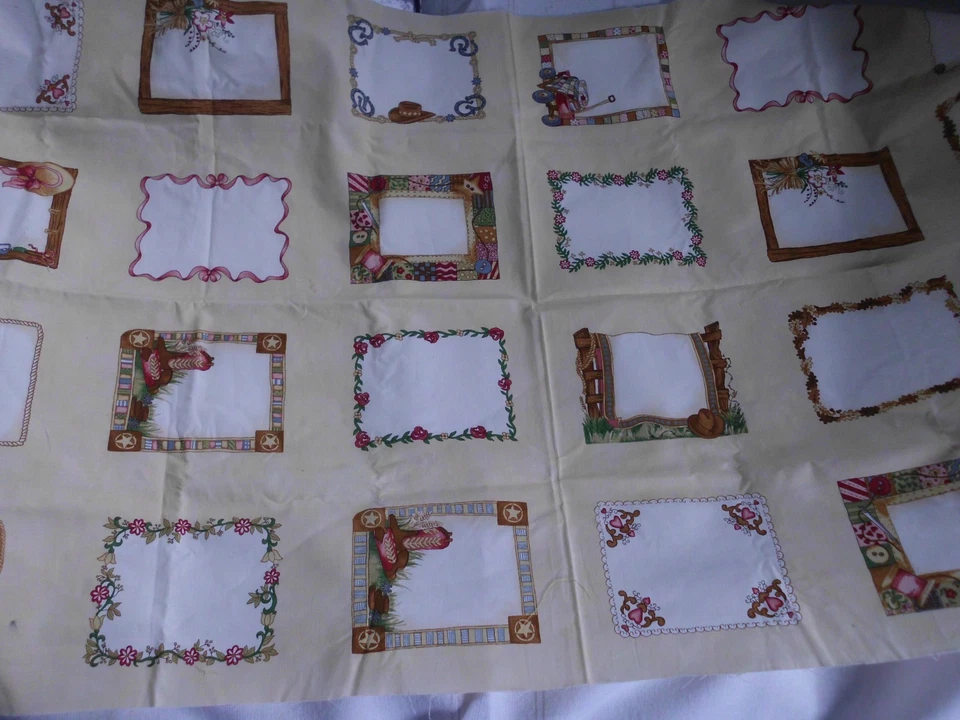 MODA FABRIC PANEL of QUILT LABELS by SEW TREASURED #51202 VARIOUS DESIGNS x 28 - Image 3 of 4