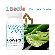 1X Unicity Aloe Vera pflanzliche Verdauungsunterstützung Nahrungsergänzungsmi...