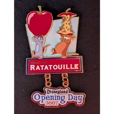 Remy and Emile from Ratatouille. LE 1000 Disney Pin