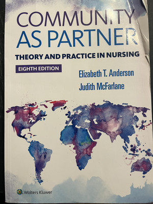 Community As Partner Theory And Practice In Nursing Book Eighth Edition