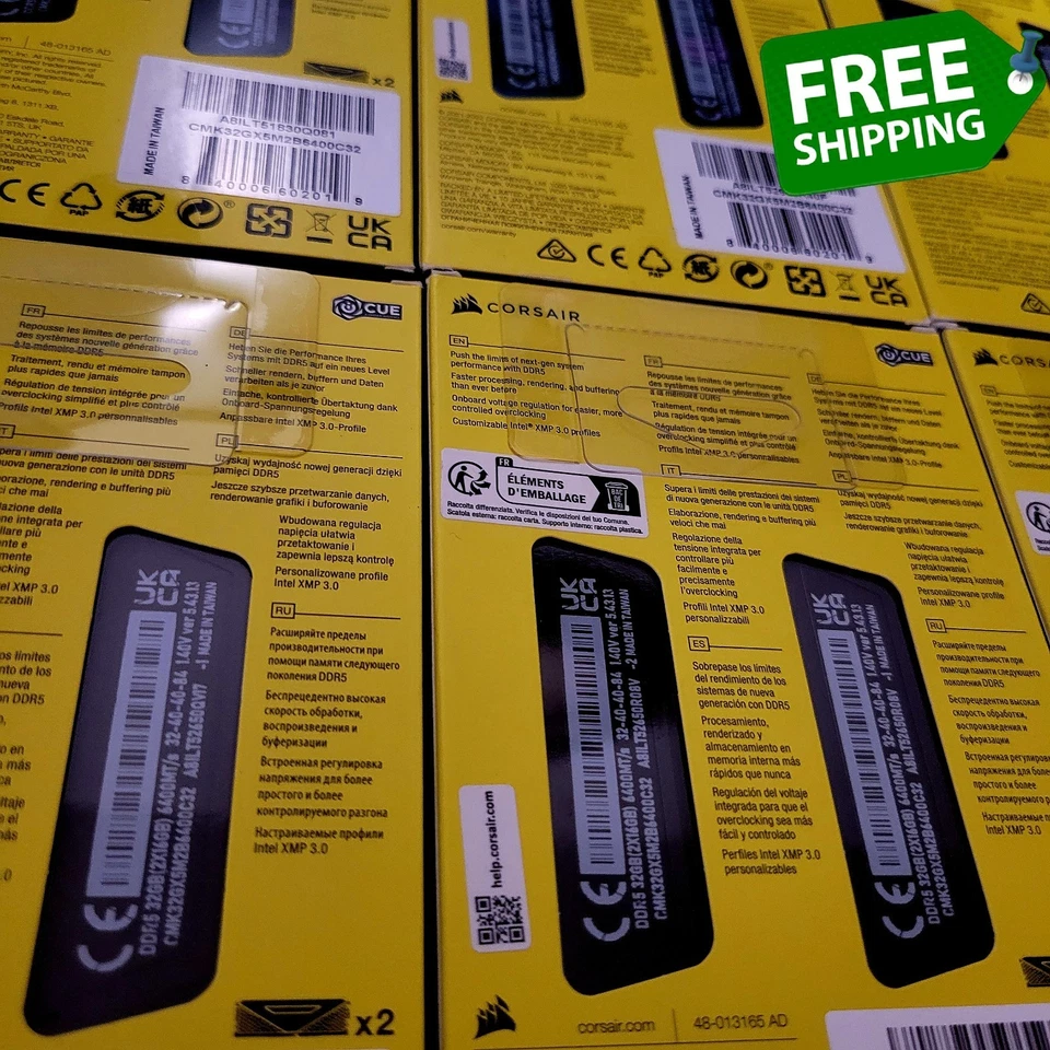 NUEVO SELLADO Corsair Vengeance 32GB RAM Kit (2x16GB) DDR5 6400MHz (32-40-40-84) Foto 4 de 4