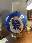 VTG 1960s 1964 Pabst Blue Ribbon Beer PBR Hanging Lamp Light Bar Pub Sign