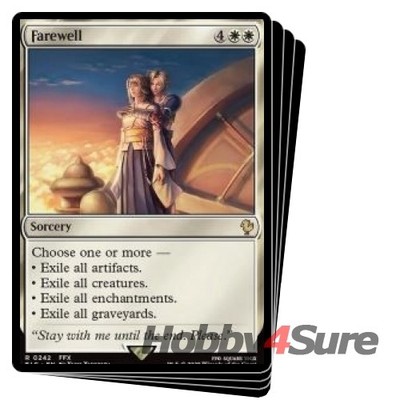Farewell X4 M/NM Magic: The Gathering MTG Final Fantasy Commander