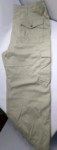 Levis Cargo Pants Mens 54X30 Loose Straight Fit Khaki Baggy Skater Grunge - Picture 3 of 17