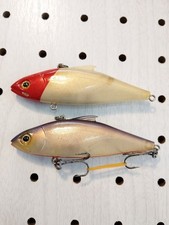 Megabass 1999 Lipless Crankbait Set with Scratches & Custom Paint Fishing Lure
