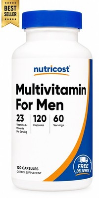 Nutricost Multivitamin for Men 120 Capsules - Vitamins and Minerals