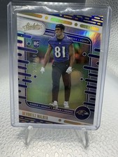 Devontez Walker 2024 Absolute Spectrum Red #181 /350 UNC Ravens RC Rookie