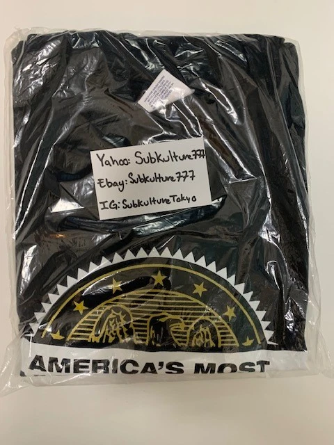 Nouveau T shirt Supreme Supreme AMERICA S MOST WANTED 1 800 SUPREME boîte logo bla