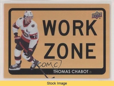 2021-22 Upper Deck Series 1 Work Zone Thomas Chabot #WZ-33 READ 1a9z