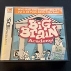 Big Brain Academy Nintendo DS - Complete in Box CIB - Tested & Works