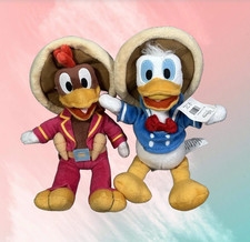 Disney Three Caballeros Panchito Pistoles  Donald Duck Mini Plush Set - 9" NEW