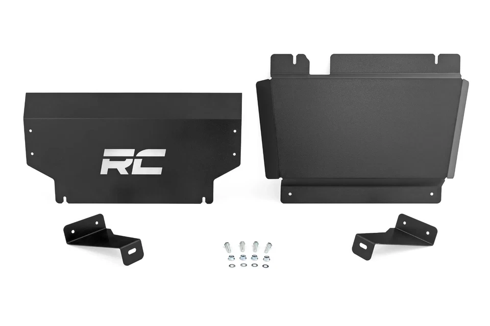 Kit de placa de deslizamiento delantera Rough Country para Chevy Silverado 1500 2019-2025 - 10920 Foto 3 de 3