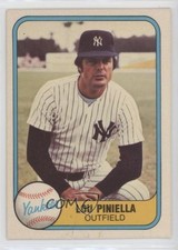 1981 Fleer Lou Piniella #85 0c6