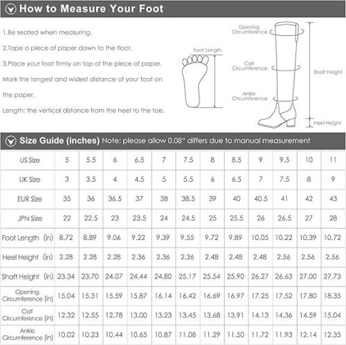 Women Over The Knee Thigh High Chunky Heel Boots Sexy Stretch Fall Boots - Picture 3 of 9