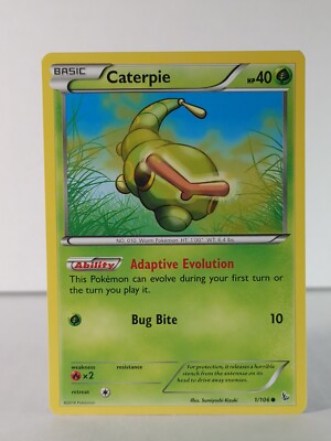 Caterpie - XY Flashfire - 1/106 - Common - B