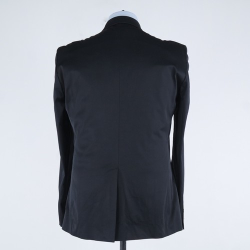 Blazer negro ZARA 42R para hombre talla UK abrigo deportivo chaqueta de sarga - Imagen 6 de 12