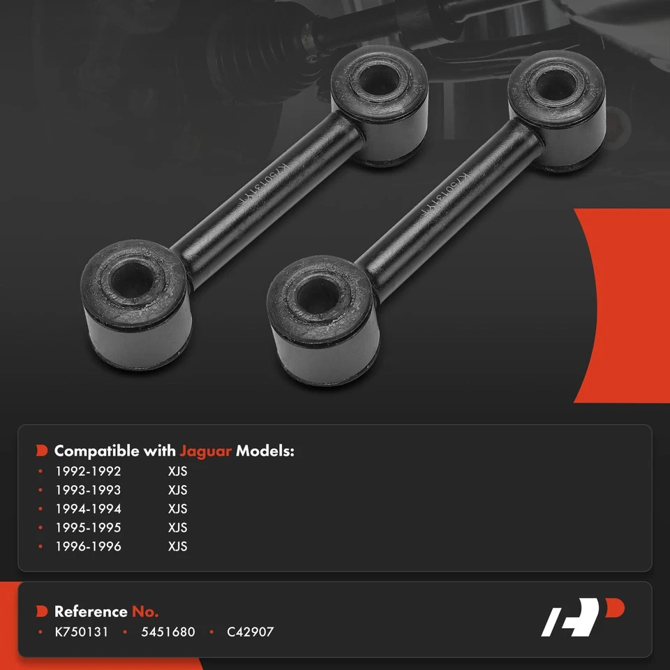 A-Premium 2x barra estabilizadora lateral trasera conductor y pasajero enlace para Jaguar XJS 1992-1996 Foto 2 de 4