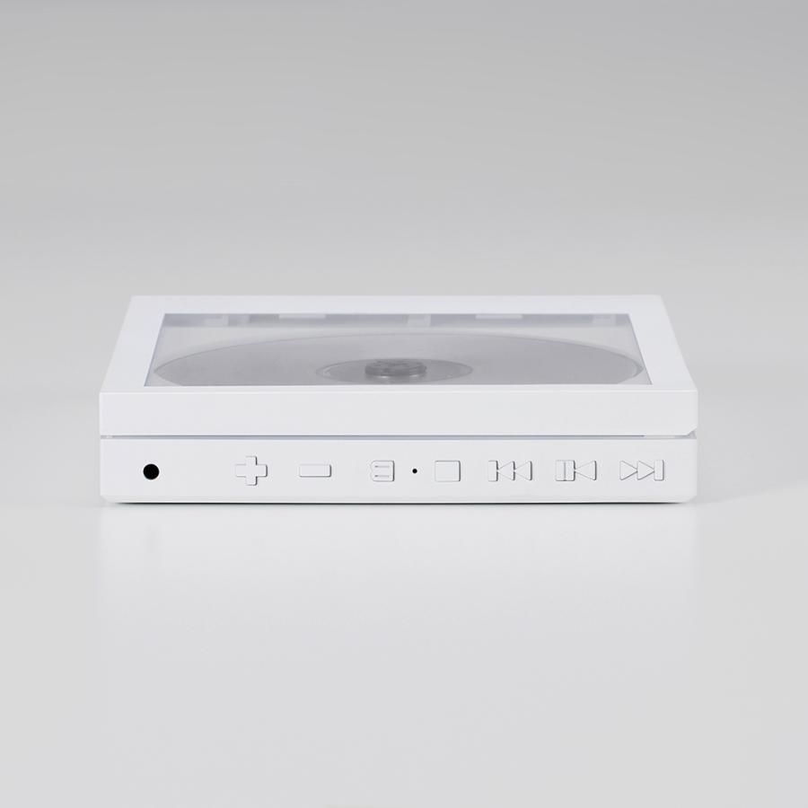 KM5 Instant Disk Audio Bluetooth CD Player White CD Jacket