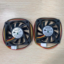 2PCS/Lot New EVERFLOW R126010BU Cooling Fan 12V 0.25A 6CM 6010 3Pin
