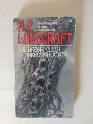 HP Lovecraft The Dream Quest Of Unknown Kadath Paperback 1st Edition Del Rey