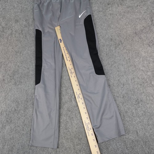 Nike Pants Boys XL Gray Dri Fit Athletic Training Joggers Air Youth Kids 13-15 - Picture 8 of 15