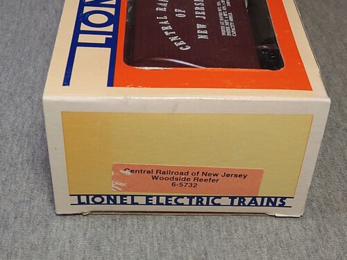 Lionel O Central Railroad of New Jersey Woosided Reefer 6-5732 ~ TS - Foto 8 di 8