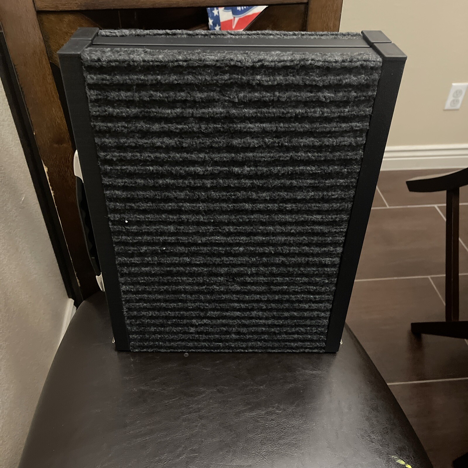 Dog Ramp, 32'' Long Portable Pet Stair Ramp with Non-Slip Rug Surface To 30lbs