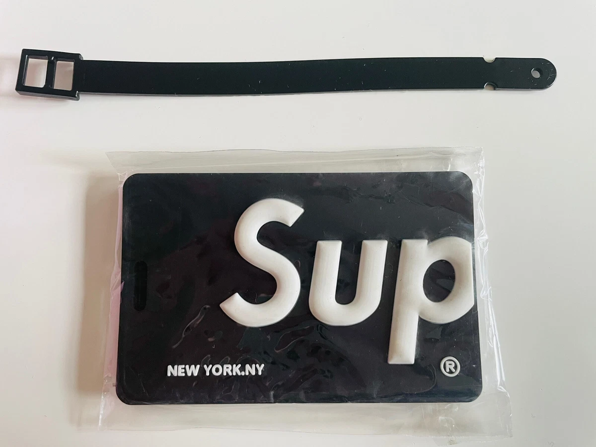 Supreme Black Box Logo Card Holder Travel Trip ID Case Luggage