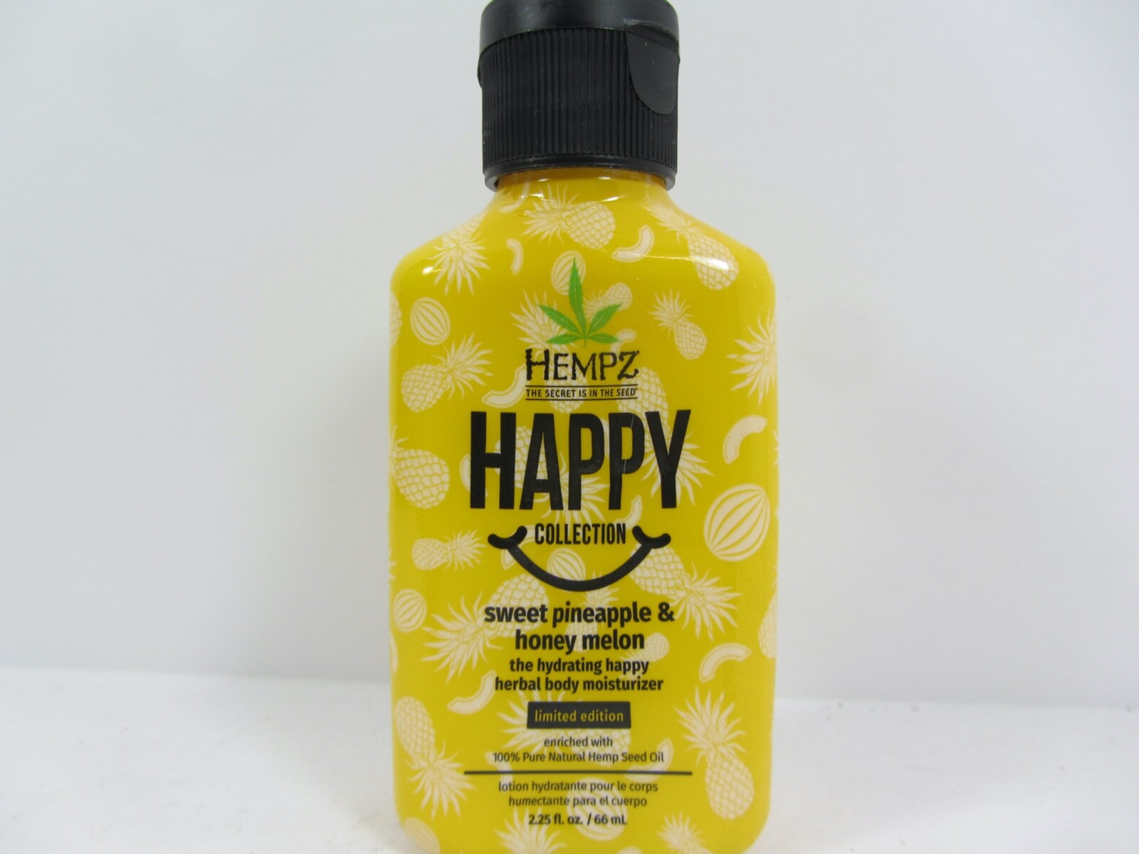 HEMPZ SWEET PINEAPPLE & HONEY MELON MOISTURIZER LOTION HAPPY TRAVEL SIZE