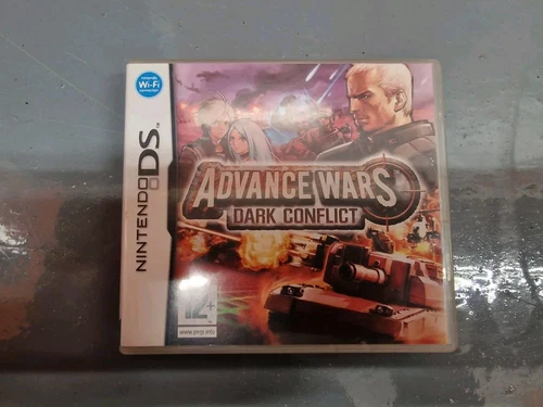 Advance Wars Dark Conflict Nintendo DS 2008 Boxed Manual Inserts