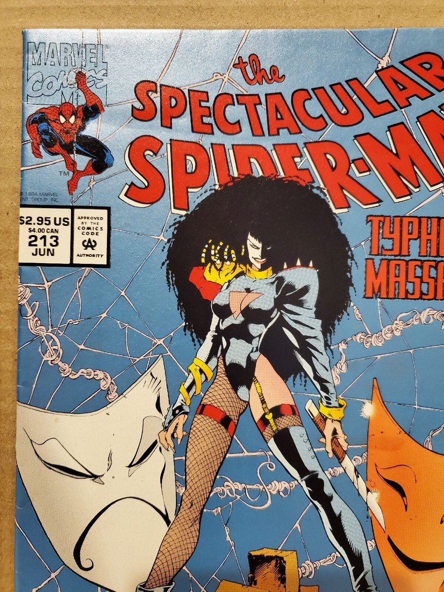 Spectacular Spider-Man 213 Typhoid Mary Ann Nocenti James Fry 1994