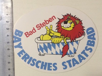 Aufkleber/Sticker: Bayerisches Staatsbad - Bad Steben (030316182)