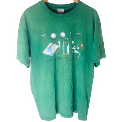 1990s Vintage Tools of The Trade Golf T-shirt Size XL Oneita 